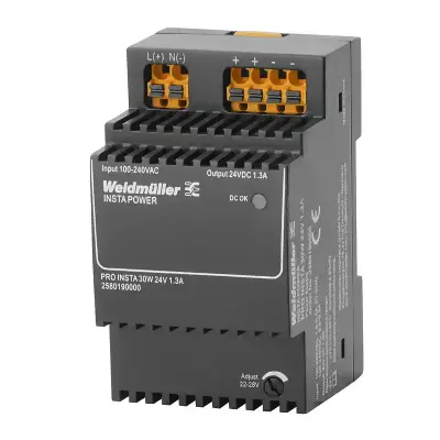 Weidmuller 2580190000 PRO INSTA 30W 24V 1.3A Power Supply Module - Weidmüller