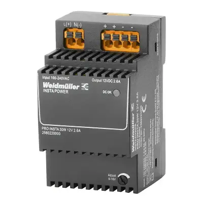 Weidmuller 2580220000 PRO INSTA 30W 12V 2.6A Power Supply Module - Weidmüller