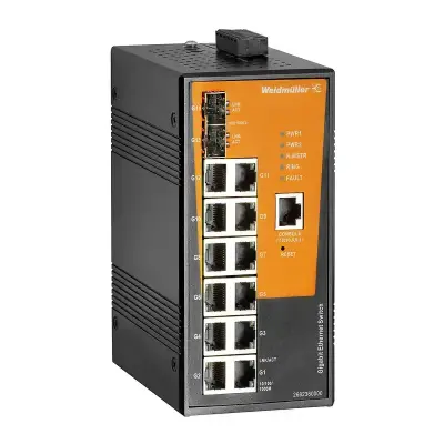 Weidmuller 2682360000 IE-SW-AL14M-12GT-2GESFP Industrial Ethernet Component - Weidmüller