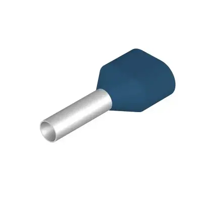 Weidmuller 9037500000 H2,5/19D ZH BL Wire End Ferrule - Weidmüller